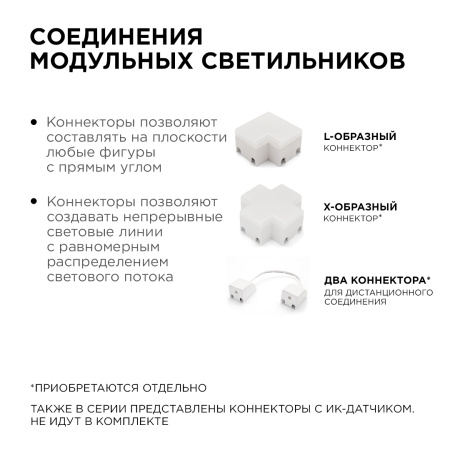 07-14 Светильник светодиодный модульный в комплекте с шинопроводом, 24В,18Вт,1620Лм,4000K, крепеж - клипса, размер светильника: 1200*20*19mm, длина ши