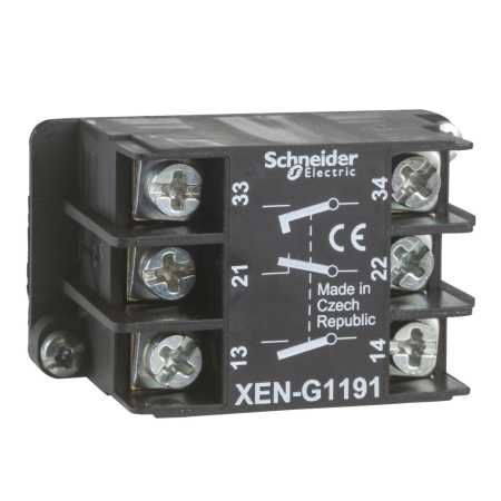 Контактный элемент NC+NO+NO Schneider Electric