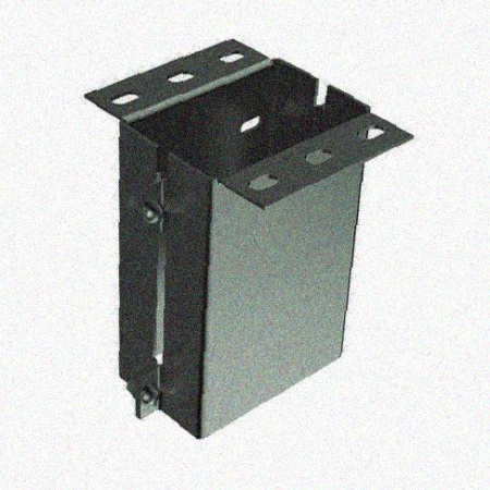 Лоток присоединительный ЛПС 400х80 УТ1,5 оцинкованный лист, S2,0