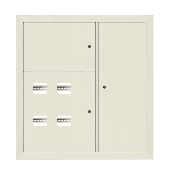 Щит этажный 4 кв, RAL9002 (1000х950х150) PROxima EKF