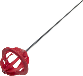 Миксер "Мастер" ГЛОБУС пластмассовый, для красок, 110х112х400мм ЗУБР