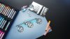 Светильник спот 3*GU10 50Вт Хром IP20 Facets SP006-CW-03-N Maytoni