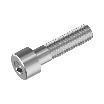 Винт М12х60 с цилиндрической головкой и шестигранным углублением под ключ DIN 912, класс прочности 8.8, гальван. цинк Ostec