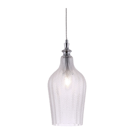 Подвесной светильник 1*E27 60Вт Хром IP20 Festa P033PL-01CH Maytoni
