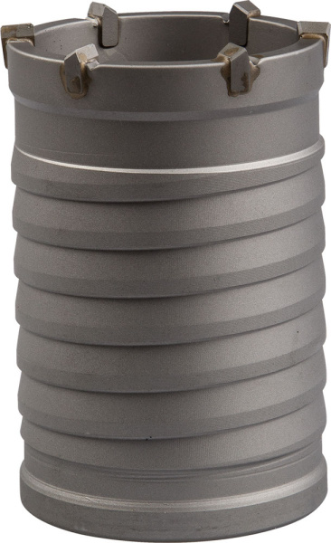 Коронка буровая, конусная посадка, без оснастки, d=65мм, L=100мм ЗУБР