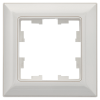 BRITE Рамка 1-мест. РУ-1-Бр бел./бел. IEK