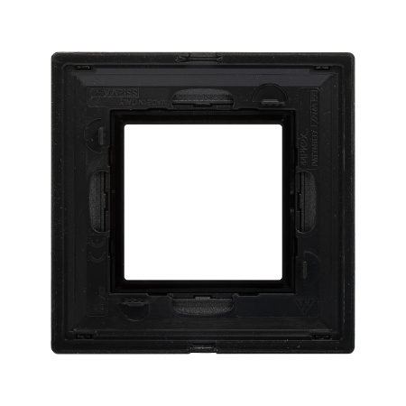 Рамка из металла, "Avanti", темно-серая, 1 пост (2 мод.) DKC