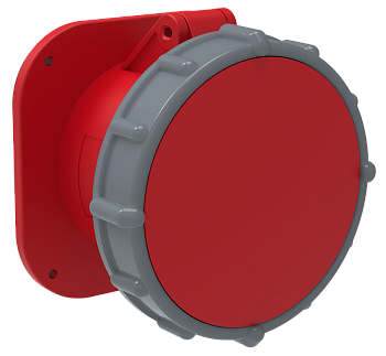 Розетка встраиваемая ССИ-445 125А-6ч/200-250/380-415В 3Р+PЕ+N IP67 MAGNUM IEK