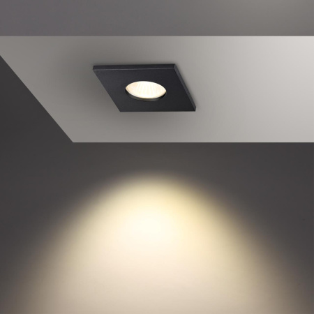 Св-к встр.влагозащ.IP44 GU10 50W 220V AQUA черный B NOVOTECH