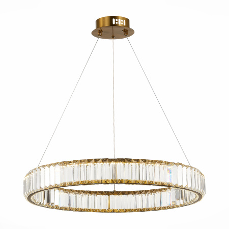 Люстра подвесная Латунь/Прозрачный LED 1*40Вт 4000К SL1622.363.01 ST LUCE