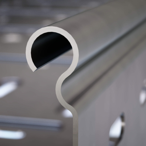 Лоток перфорированный 200х100 L 3000 толщ. 1,0 мм, горячеоцинкованный DKC