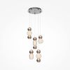 Подвесной светильник LED 80Вт Хром IP20 Drop MOD273PL-L80CH3K Maytoni
