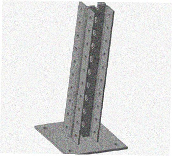 Стойка напольная (потолочная) сдвоенная СНПС1720 УХЛ1,горячее цинкование, S2,5