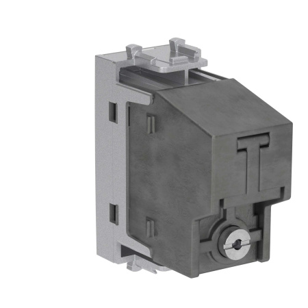 Розетка TV оконечная модульная,  "Avanti", "Закаленная сталь", 1 модуль DKC