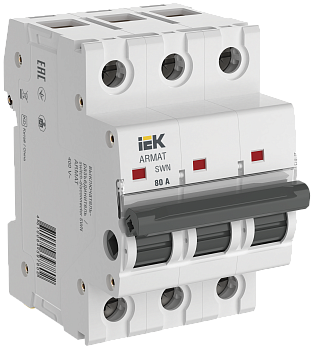 Выключатель-разъединитель SWN 3П 80А ARMAT IEK