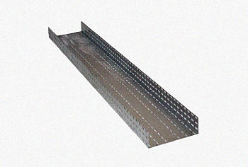 Лоток перфорированный ЛМ 200х80х2000 УТ1,5, горячее цинкование, S1,5