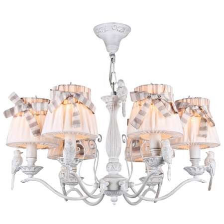 Люстра 6*E14 40Вт Белый Антик IP20 Bird ARM013-06-W Maytoni