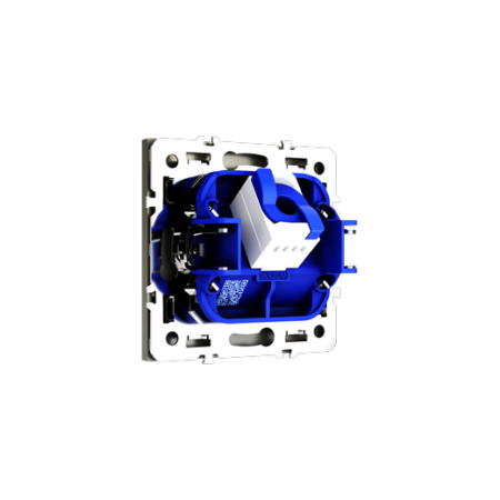 Розетка компьютерная встраиваемая Voltum S70 RJ45 КАТ.6, (шелк)