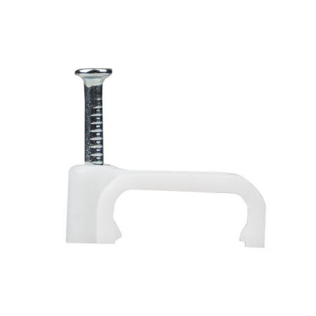 Скоба крепежная квадратная (плоская) (14мм) (50шт) PROxima EKF