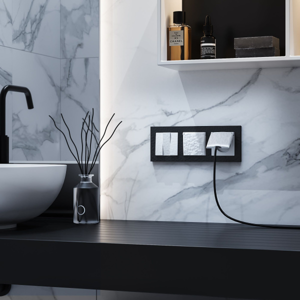 Розетка влагозащ. с зазем. с защит. крышкой и шторками (белый) Hammer СУ IP44 Werkel Розетка влагозащ. с зазем. с защит. крышкой и шторками (белый) Hammer СУ IP44 Werkel