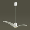 Подвес GU10 1*5W BIRDS белый/стекло C ODEON LIGHT