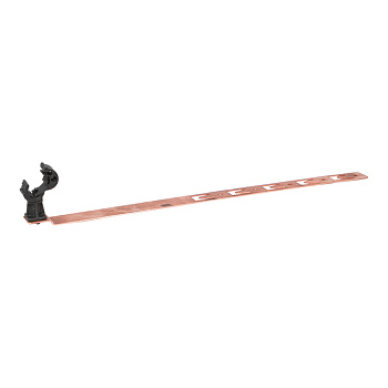 Держатель под черепицу с крючком с пластиковым фиксатором L=415 Cu PROxima EKF