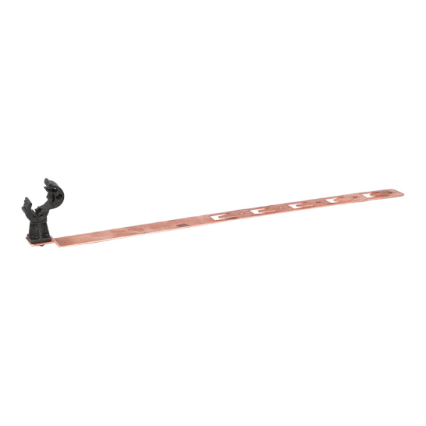 Держатель под черепицу с крючком с пластиковым фиксатором L=415 Cu PROxima EKF