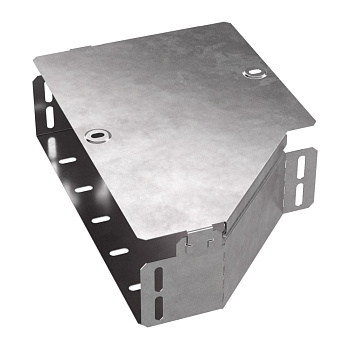 Переходник левый с крышкой Стандарт 300х200х80 Промрукав