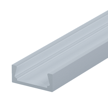 Donel Накладной алюминиевый профиль, 15х6х2000. Цвет: Анодированное серебро,Серия:DN8ALE