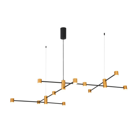 Светильник подвесной Золотистый, Черный/Белый LED 22*3Вт 3000К SL1596.423.22 ST LUCE
