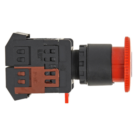 Кнопка AE-22 поворотная блокировка NO+NC Грибок PROxima EKF