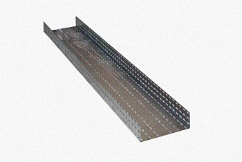 Лоток перфорированный ЛМ 150х50х2000 У3, окрашенный, S1,5