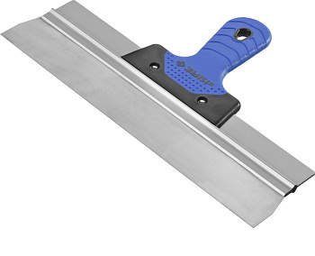 Шпатель "Профессионал" ФАСАДНЫЙ нержавеющий, 2к ручка. 350мм ЗУБР