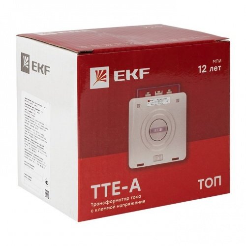 Трансформатор тока ТТЕ-A-800/5А с клеммой напряжения класс точности 0,5 PROxima EKF фото 3