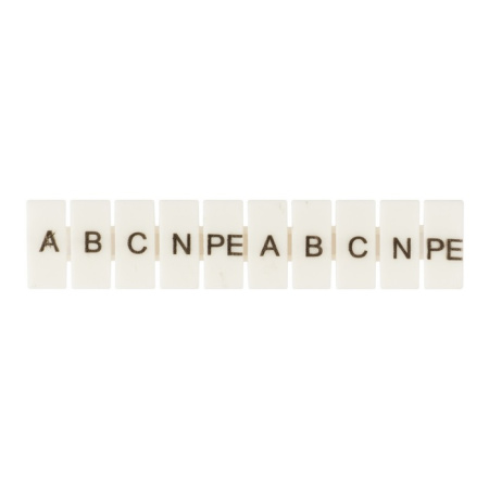 Маркеры для JXB-ST 4 с символами "A, B, C, N, PE" (100 шт) PROxima EKF