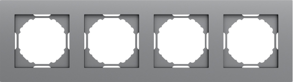 Donel A07 матовый серый рамка 4-я, серия DB