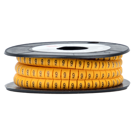 Маркер кабельный 6,0 мм2 "9" (350 шт) (ЕС-3) PROxima EKF