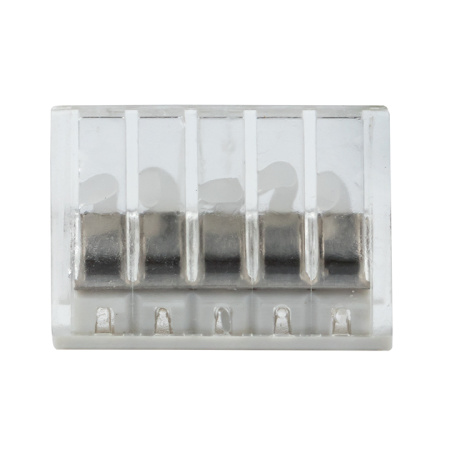 Строительно-монтажная клемма СМК 2273-245 (с пастой) 5 отверстий 0,5-2,5мм2 (100шт) PROxima EKF