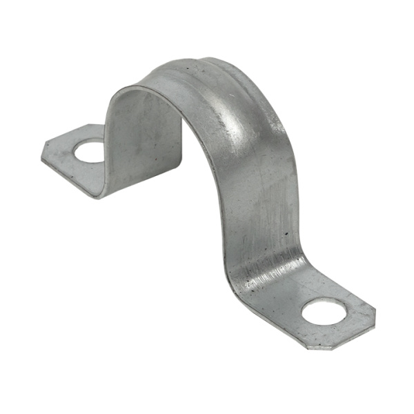 Скоба металлическая двухлапковая d25-26 мм (10 шт) PROxima EKF