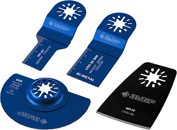 Набор насадок для реноватора, 4 предм, Профессионал, НР-4 ЗУБР