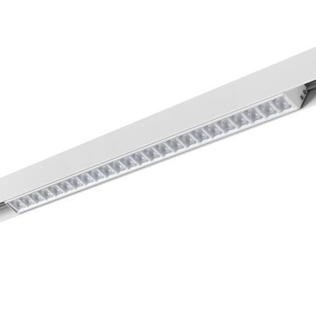 Трековый св-к димм.с ДУ,со сменой цв.темп.IP20 LED 3000~6500К 24W 48V белый FLUM B NOVOTECH