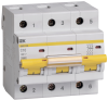 Выключатель автоматический ВА МОД ВА47-100 3П 10А 10кА С IEK