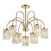 Люстра потолочная E14 9*40W VASSA золотой/хрусталь ODEON LIGHT
