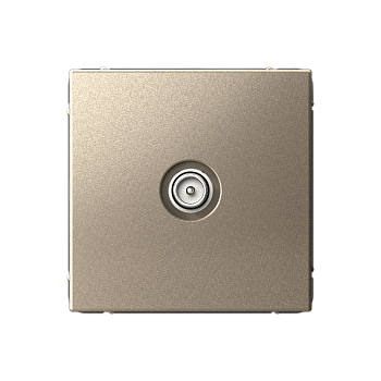 ARTGALLERY TV РОЗЕТКА проходная 4DB, механизм, ШАМПАНЬ Systeme Electric ARTGALLERY TV РОЗЕТКА проходная 4DB, механизм, ШАМПАНЬ Systeme Electric