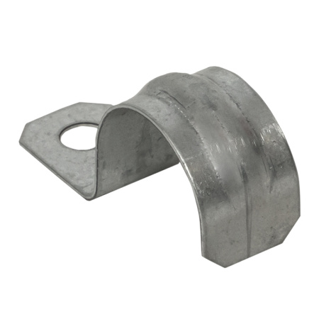 Скоба металлическая однолапковая для монтаж, пистолета d21-22 мм (100 шт) PROxima EKF