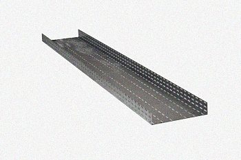 Лоток глухой ЛМГ 50х50х2000 УТ1,5, горячее цинкование, S1,2