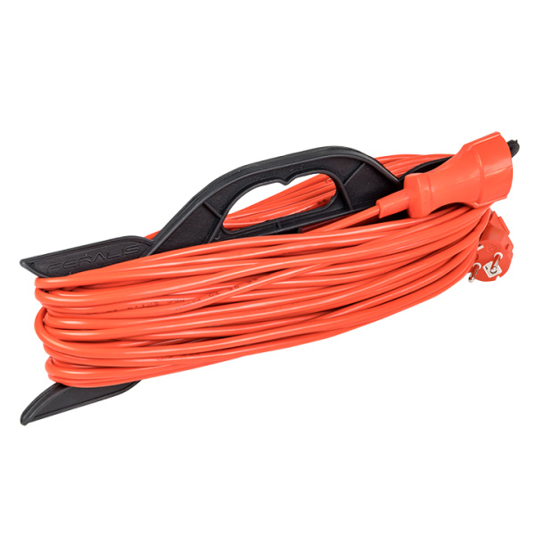 Удлинитель на рамке "Зевс 2,0" 20м с заземлением ПВС 3*1,0 16А/3,5кВт PROxima EKF