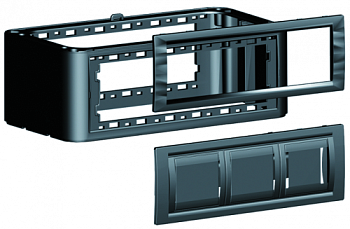 Вертикальное расширение напольной башенки BUS, белое DKC