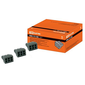 Зажим 6х2,5 мм с пастой КБМ 773-306 (1шт) TDM