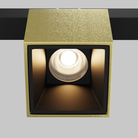 Трековый светильник LED 7Вт Латунь IP20 Magnetic track system Exility TR133-2-7W3K-BS Technical Maytoni